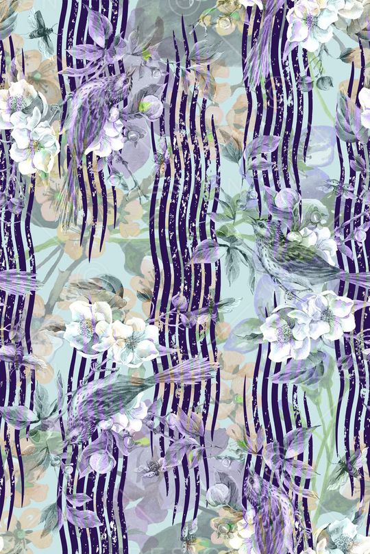 手绘印花华亿平台图片