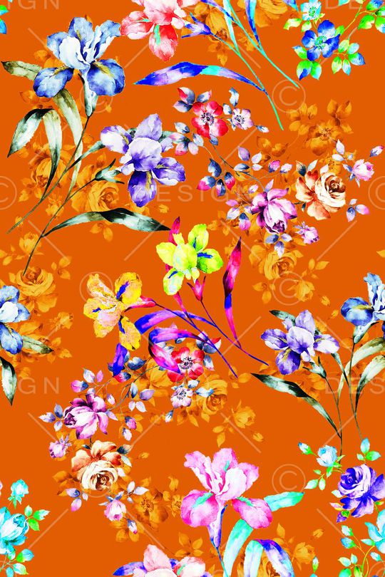 手绘印花华亿平台图片