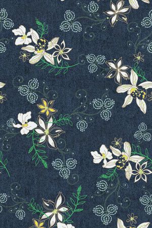 花朵印花华亿平台图片