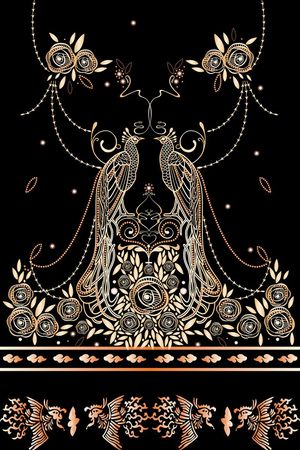 定位花印花华亿平台图片