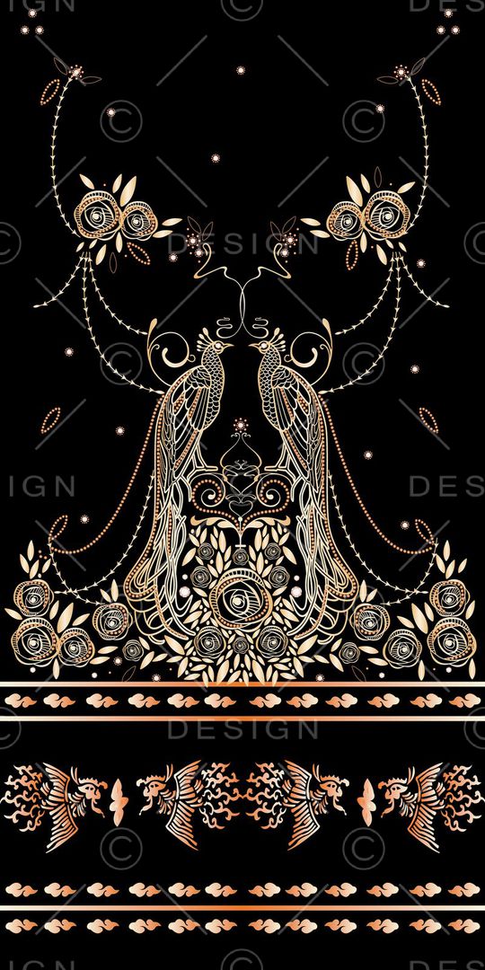 定位花印花华亿平台图片