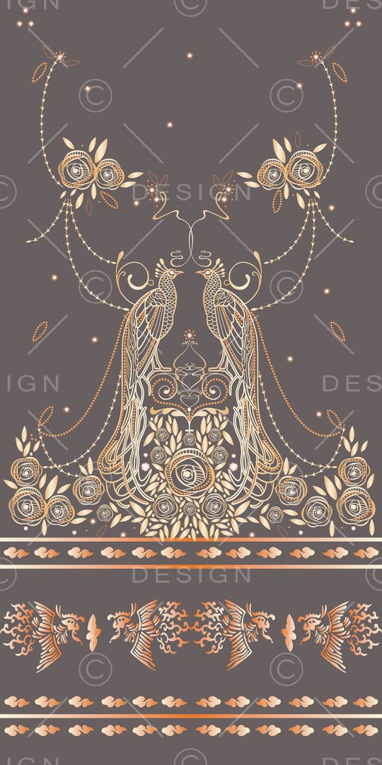 定位花印花华亿平台图片