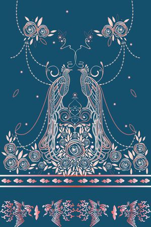 定位花印花华亿平台图片