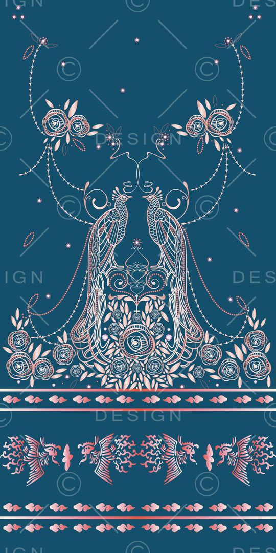 定位花印花华亿平台图片