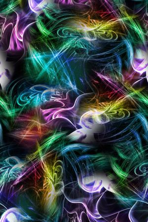 抽象炫光印花华亿平台图片