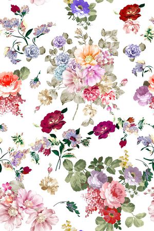 乱花印花华亿平台图片