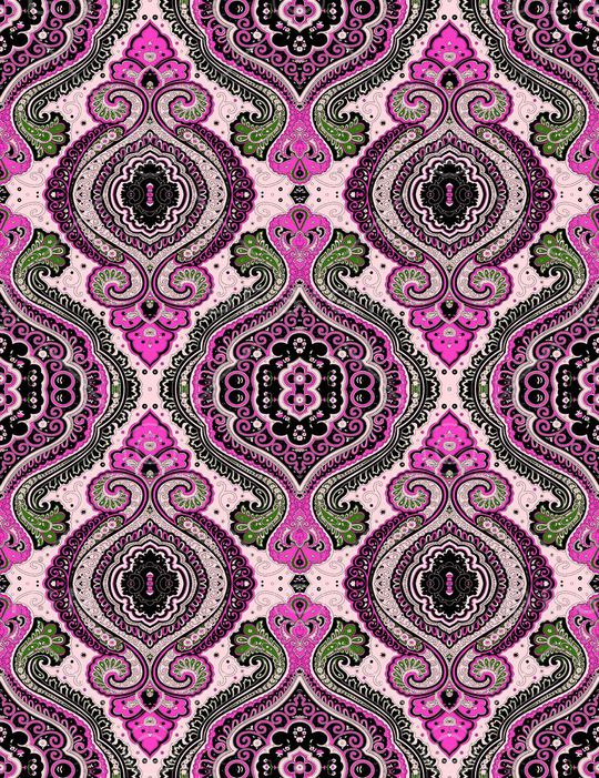 巴洛克印花华亿平台图片