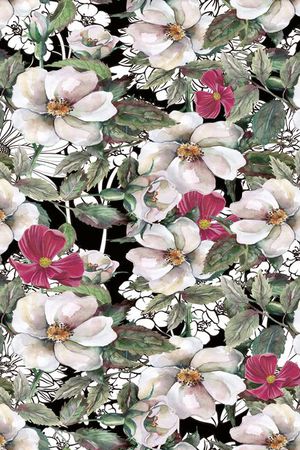 花朵印花华亿平台图片