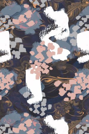 女装水彩水墨印花华亿平台图片