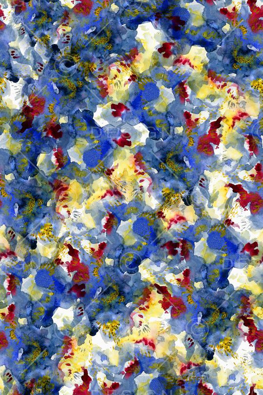 手绘印花华亿平台图片