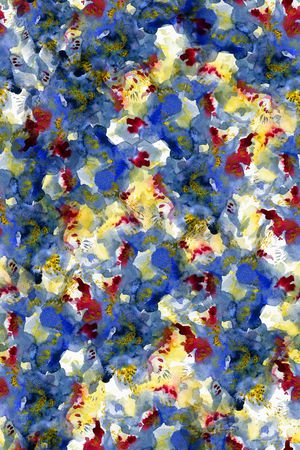 手绘印花华亿平台图片