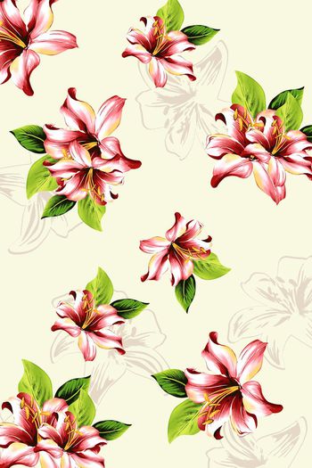 花朵印花华亿平台图片