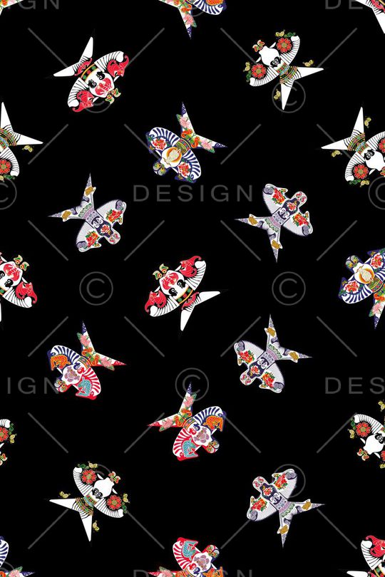 民族风印花华亿平台图片