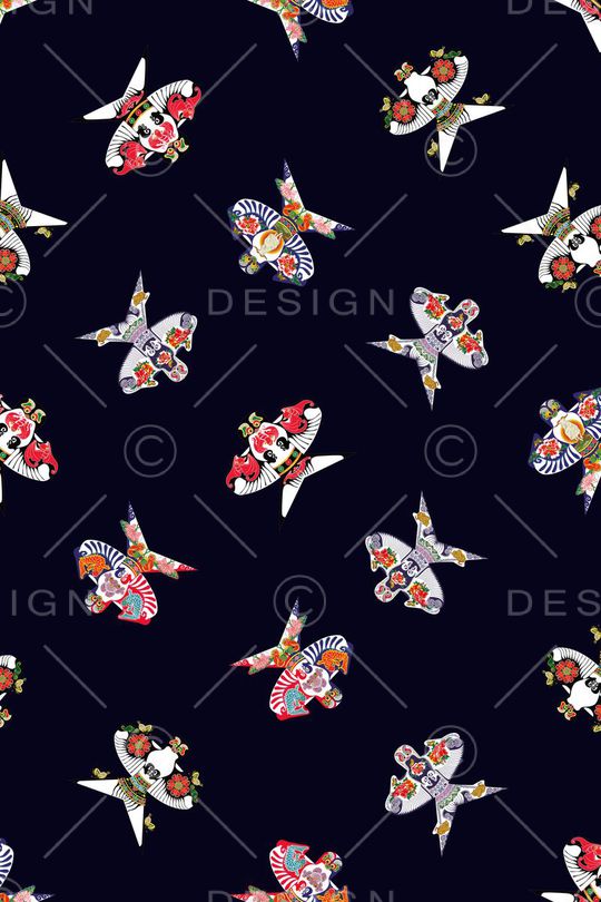 民族风印花华亿平台图片