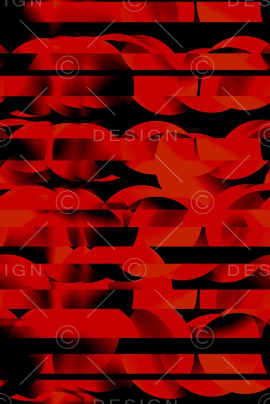 不规则几何印花华亿平台图片