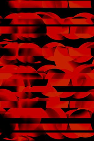 不规则几何印花华亿平台图片