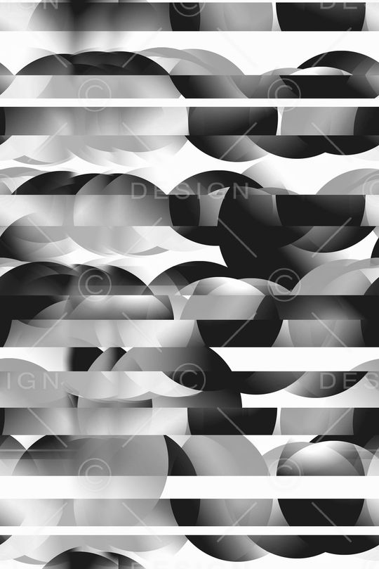 不规则几何印花华亿平台图片