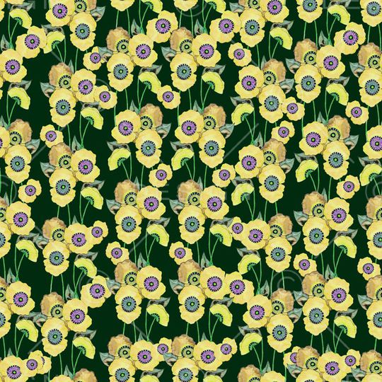 花朵印花华亿平台图片