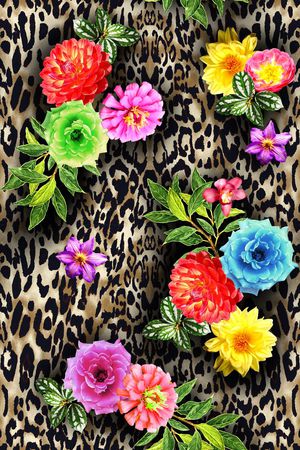 玫瑰印花华亿平台图片