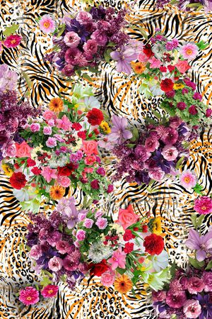 乱花印花华亿平台图片