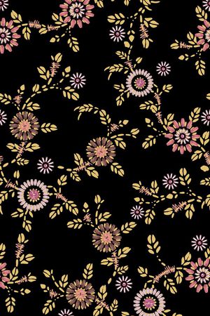 花朵印花华亿平台图片