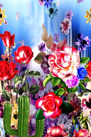 女装定位印花华亿平台图片