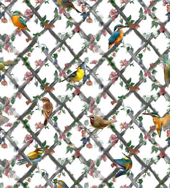 水墨印花华亿平台图片