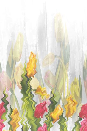 笔触印花华亿平台图片