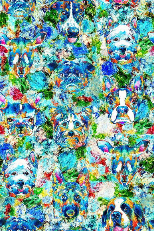 抽象印花华亿平台图片