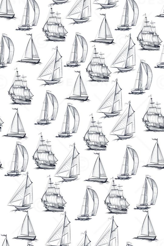 帆船印花华亿平台图片