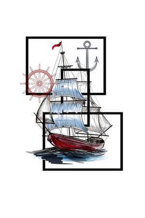 几何印花华亿平台图片