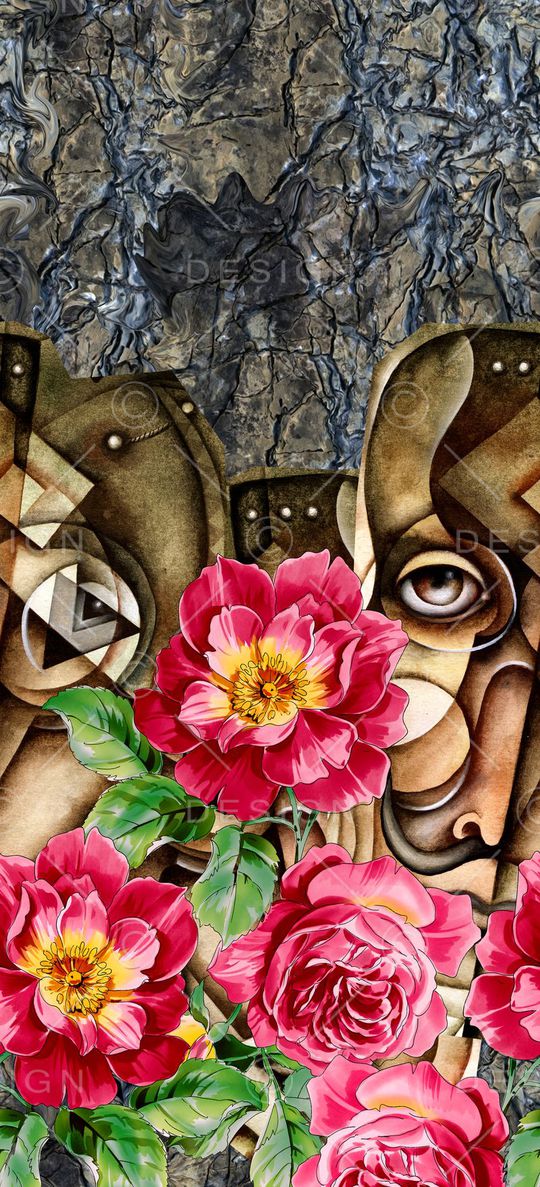 女装定位印花华亿平台图片