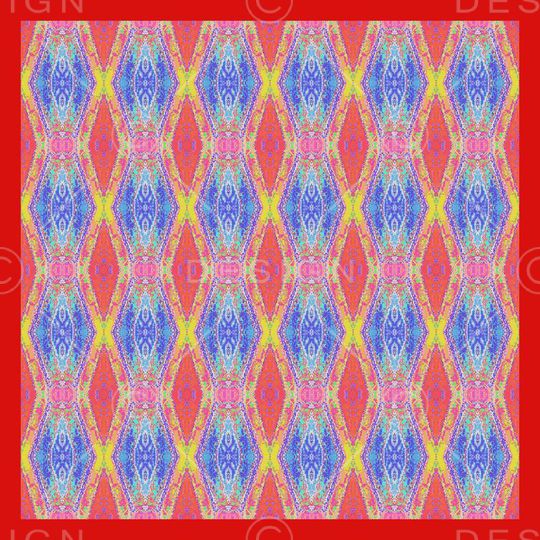 围巾丝巾印花华亿平台图片