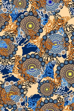 民族风印花华亿平台图片