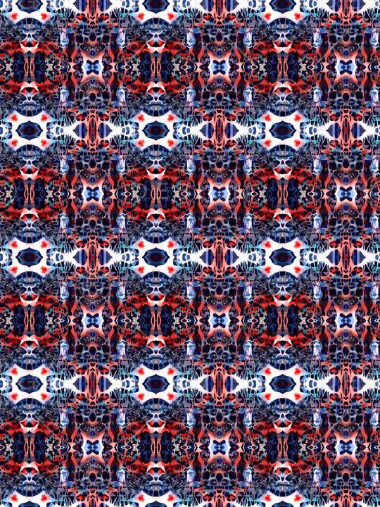 抽象、几何、纹理、女装印花华亿平台图片