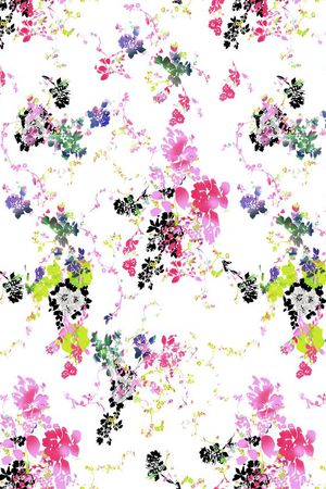 花朵印花华亿平台图片