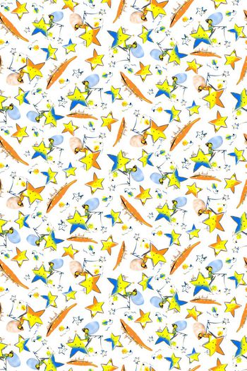 五角星印花华亿平台图片