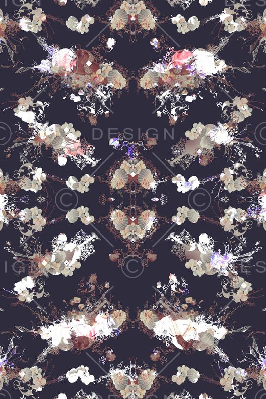 抽象印花华亿平台图片