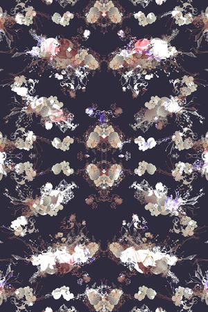 抽象印花华亿平台图片