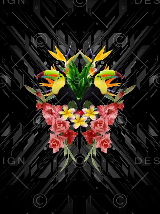 花朵印花华亿平台图片