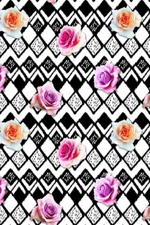 花朵印花华亿平台图片