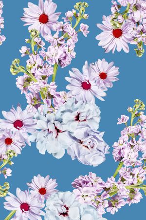 简约清新印花华亿平台图片