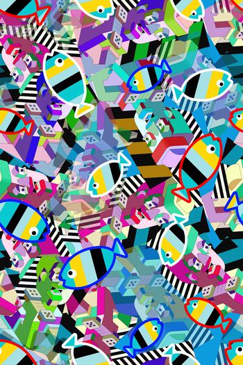 儿童画印花华亿平台图片