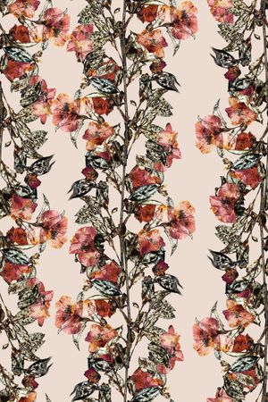 花朵印花华亿平台图片