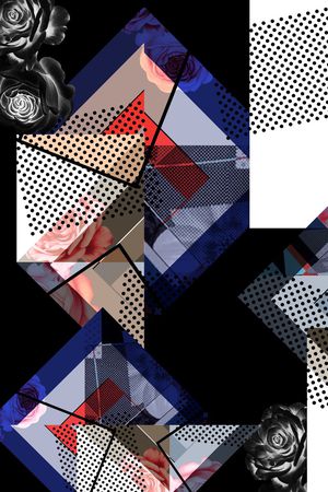 波点印花华亿平台图片