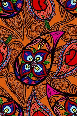 佩斯利印花华亿平台图片