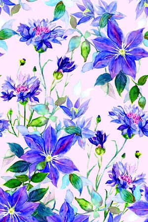 水彩印花华亿平台图片