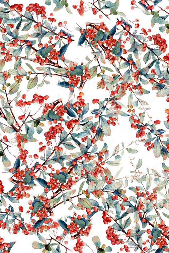 水彩花卉印花华亿平台图片