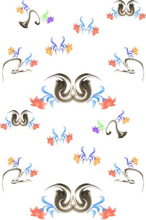 梦绕田园小花印花华亿平台图片