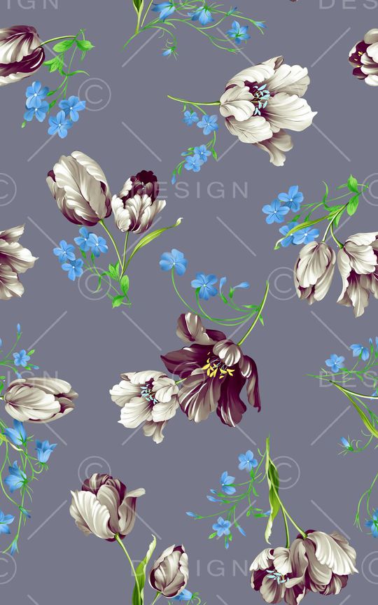 藤条藤蔓印花华亿平台图片